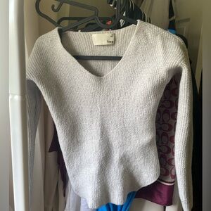 Wilfred free knit merino wool sweater